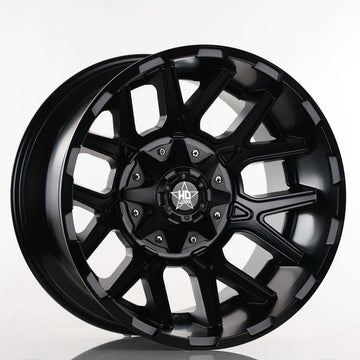 EMR-1234-04 12.0x20"-6x114.3 E44 66.1 Matt Black Jant (4 Adet)